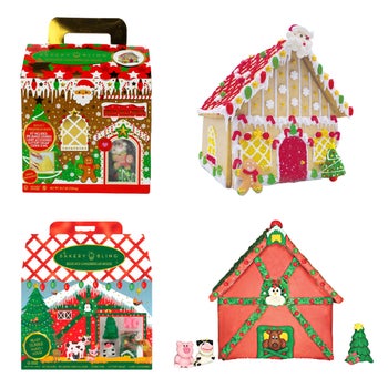 Bakery Bling Designer Gingerbread House Kits 2-pack