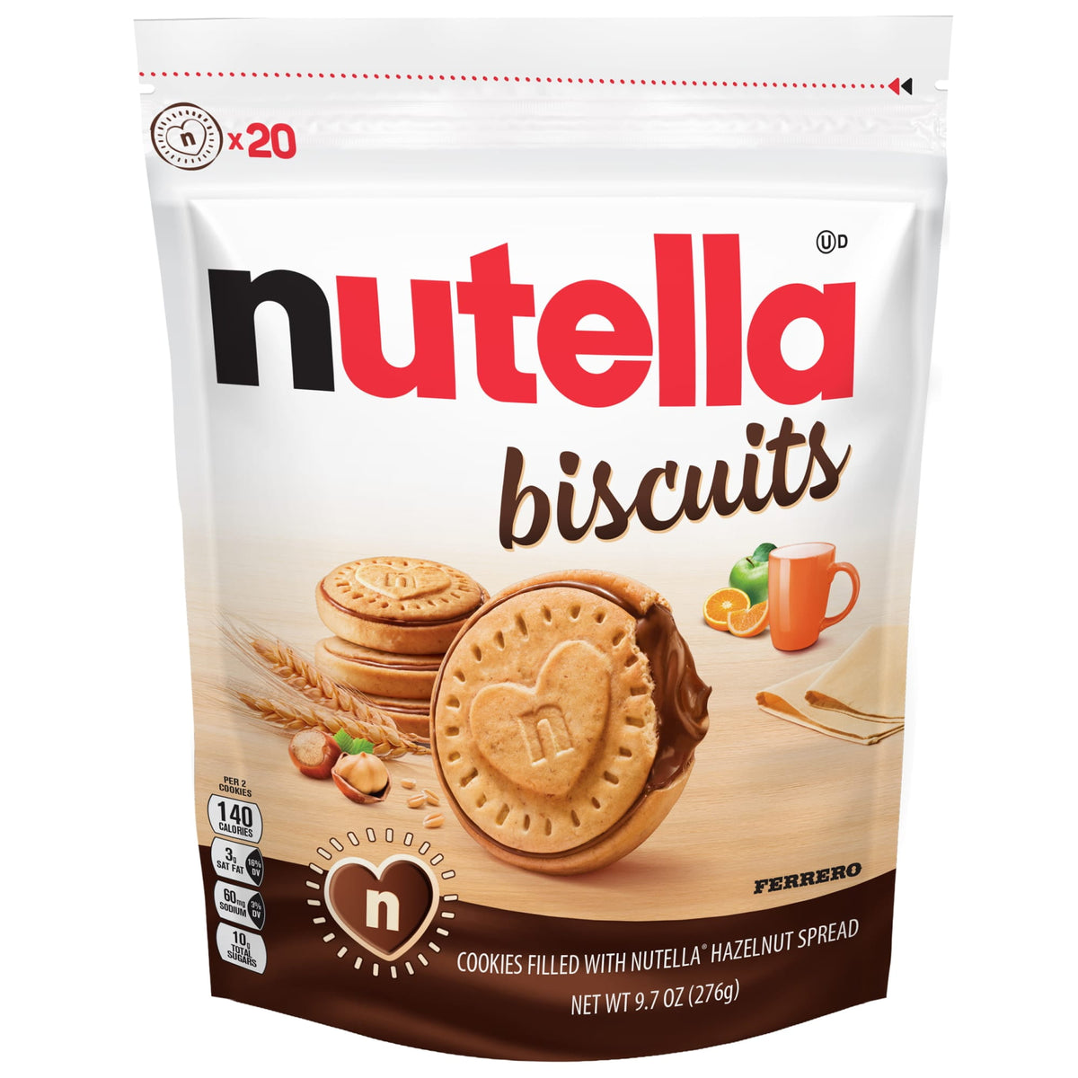 Nutella Biscuits sweet cookies for sharing