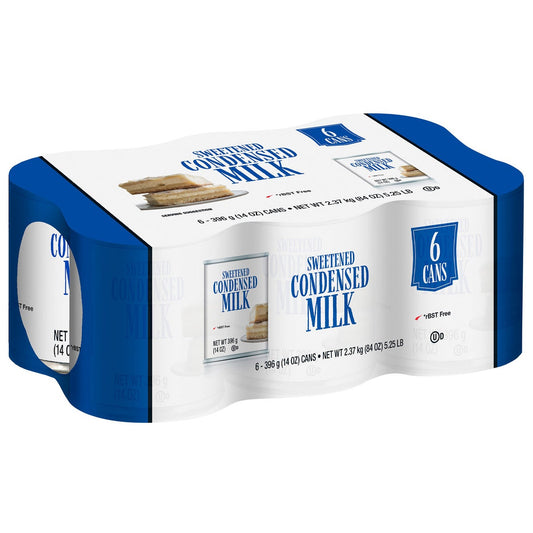 Sweetened condensed milk 14 oz 6-count pantry pack