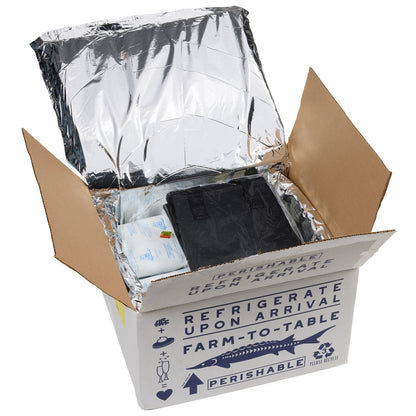 Plaza Osetra caviar set with thermal tote