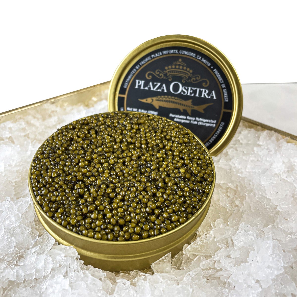 Plaza Osetra vacuum sealed caviar tin