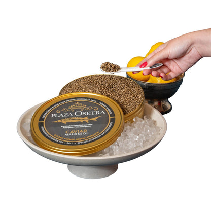 Plaza Golden Osetra caviar kilo pack 35.2 oz