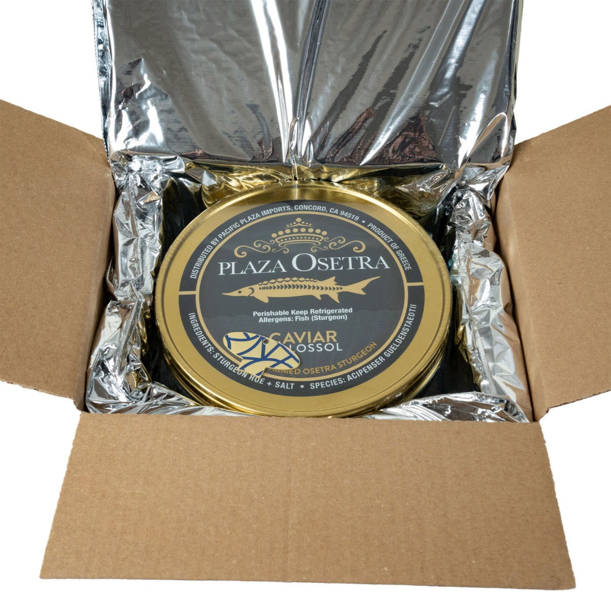 Premium Osetra caviar for entertaining