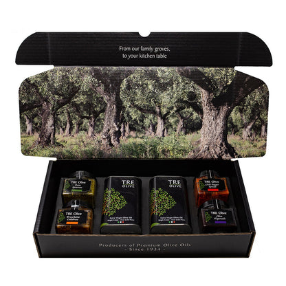 Gourmet Italian pantry gift set by TRE Olive