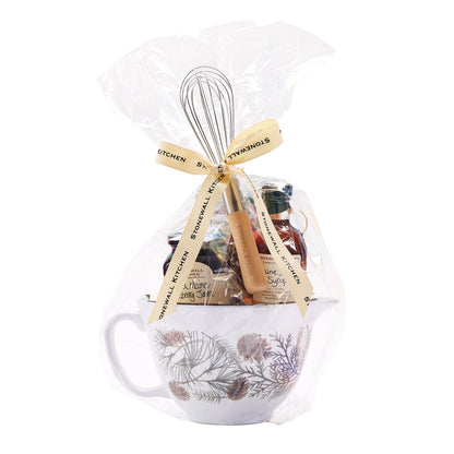 Stonewall Kitchen gift set with maple syrup and pancake mix