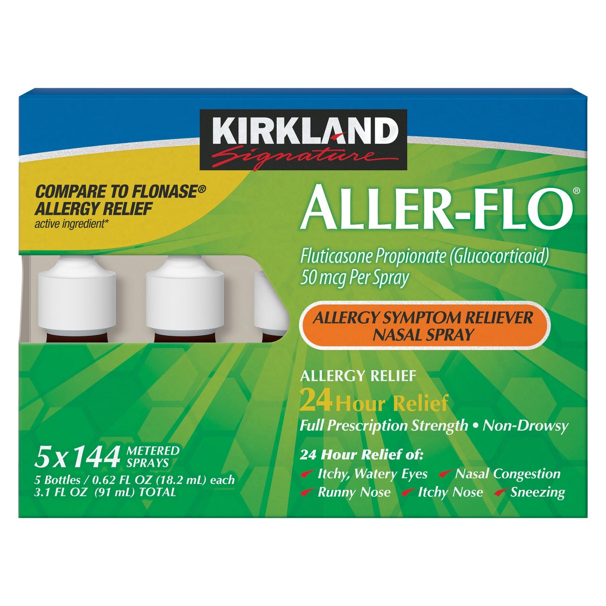 Kirkland Signature Aller-Flo allergy spray 720 metered sprays