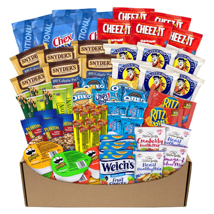 Office snacks variety box 66-piece assortment