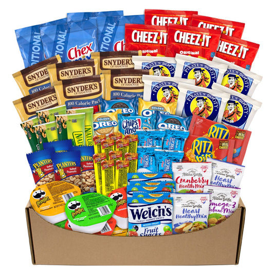 Office snacks variety box 66-piece assortment