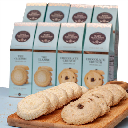 Mary Macleod's chocolate crunch gluten free shortbread boxes