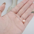 Sterling silver pearl necklace gift for Grandma