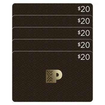 Peet's Coffee five $20 restaurant eGift cards bundle