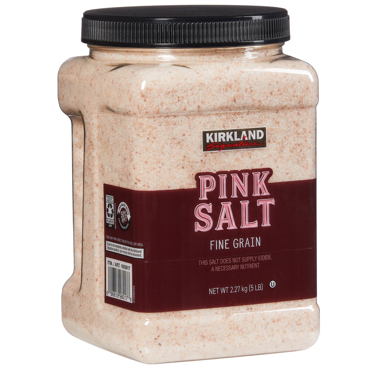 Fine grain pink salt pantry staple bag