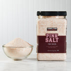 Kirkland Signature kosher pink salt label