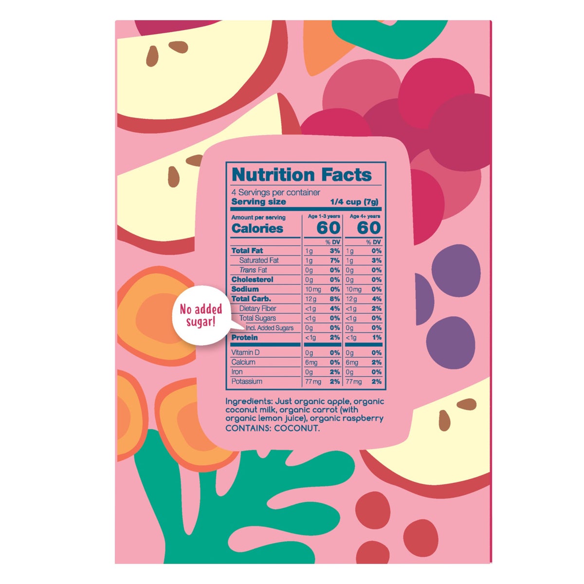 Shelf stable resealable baby food snack