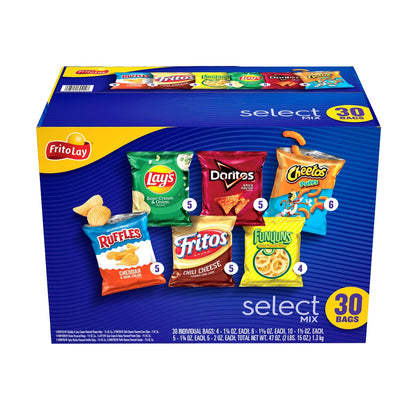 Frito Lay Select Mix family snack pack