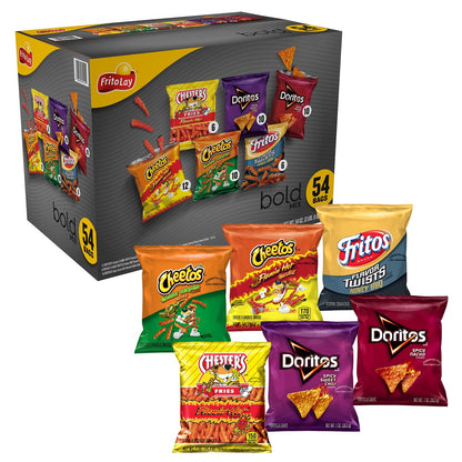 Frito Lay Bold Mix 54-count variety pack
