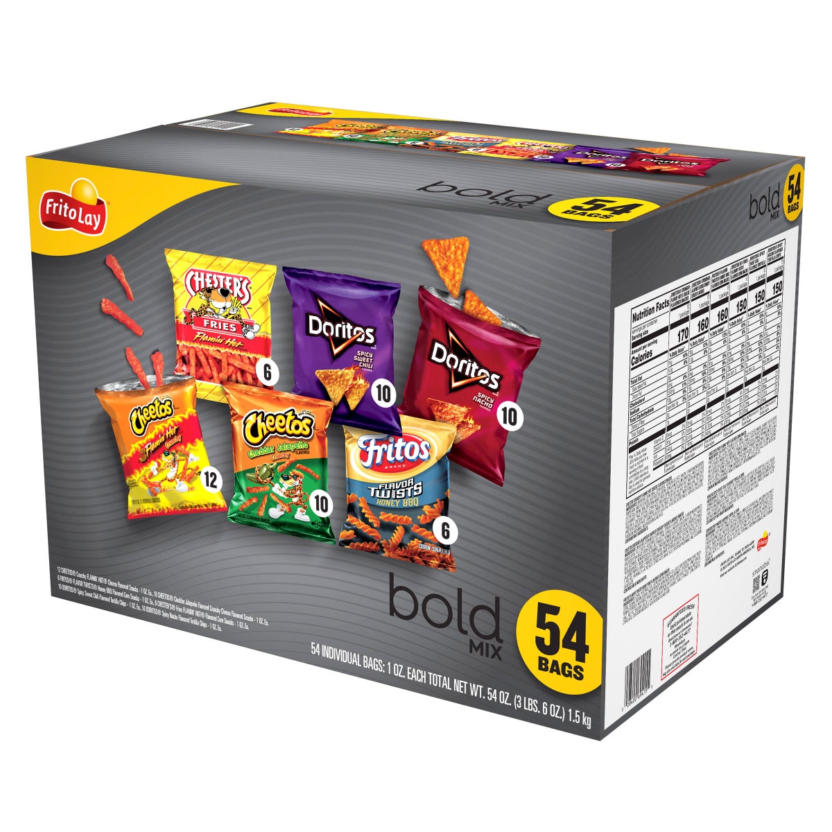 Frito Lay Bold Mix bulk snack case