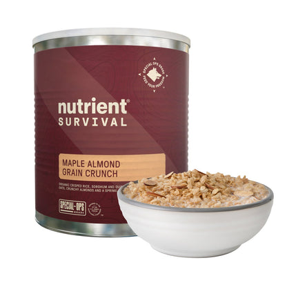 Nutrient Survival just add water meal storage cans