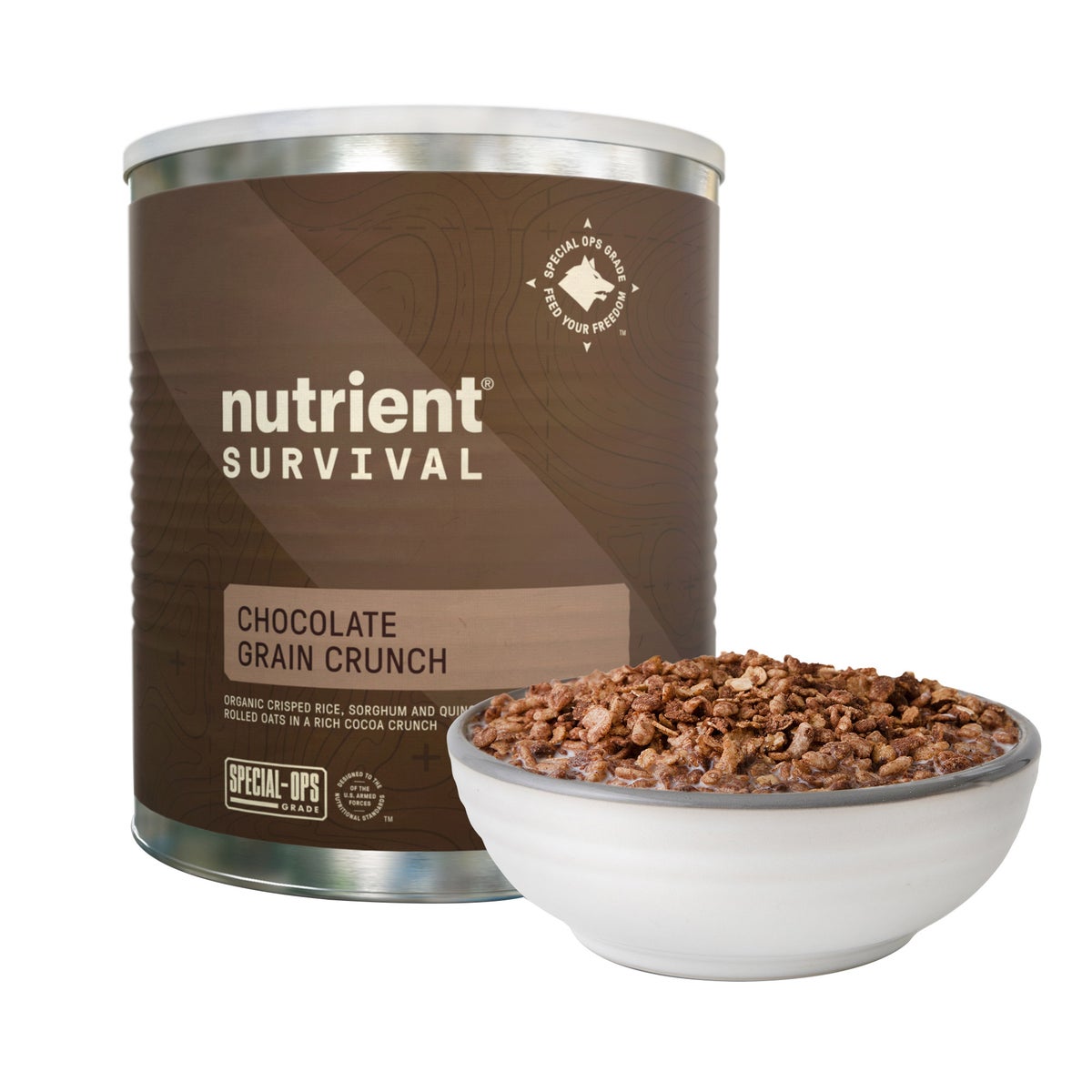 Nutrient Survival emergency food supply product packaging