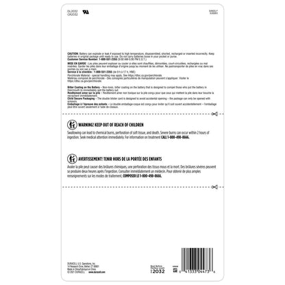 Duracell 2032 coin battery pack for Apple AirTag