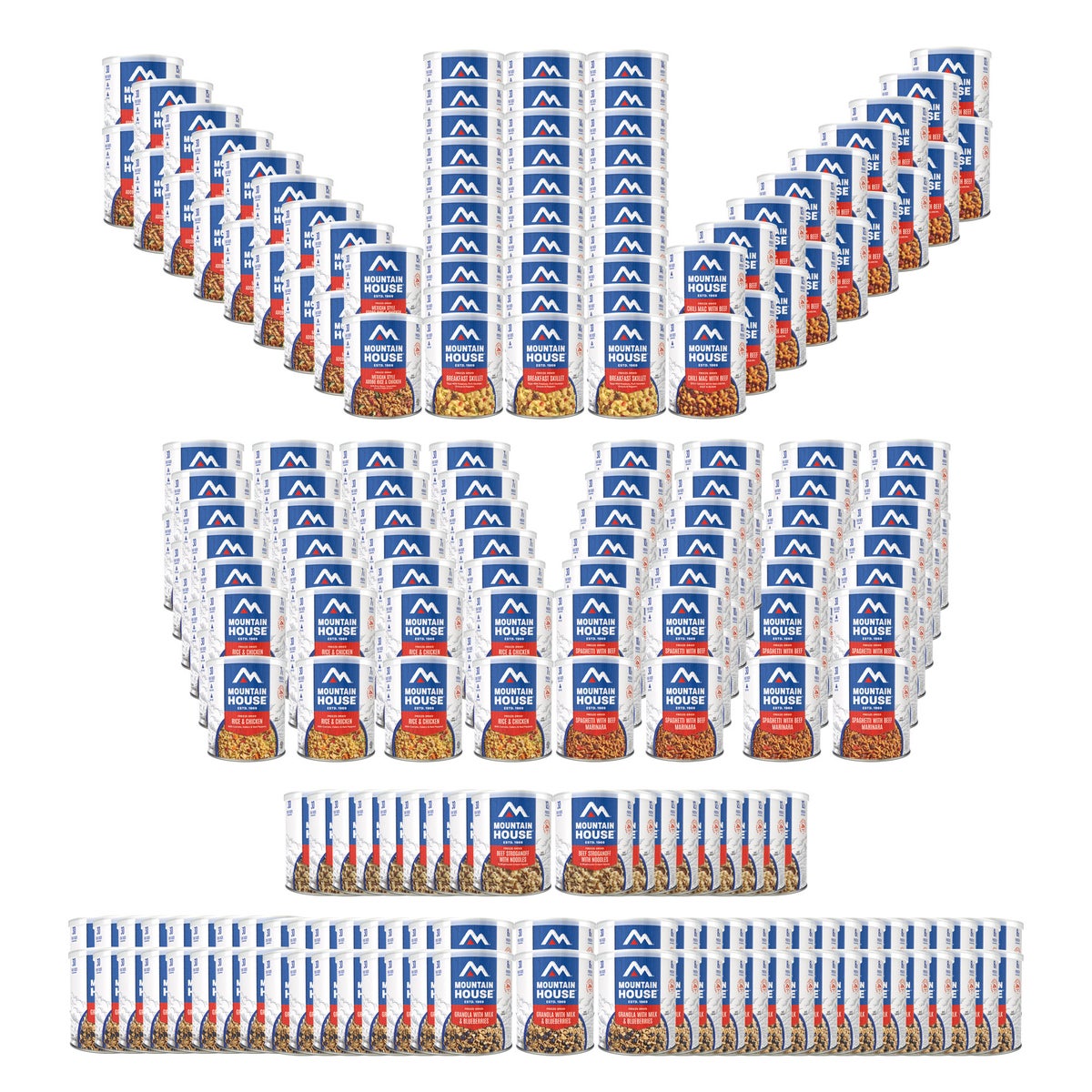Mountain House 1 year emergency food pallet