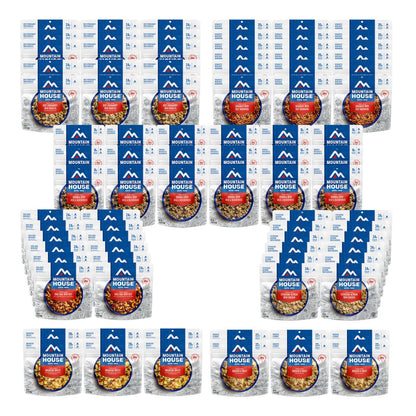 Mountain House 30-day emergency meal kit with 90 pouches