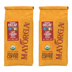USDA organic Mayorga decaf coffee 2 lb bags