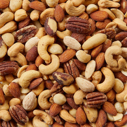 Large 2.5 lb salted mixed nuts bag