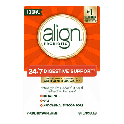 Align Daily Probiotic Supplement 84 capsules bottle