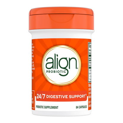 Align daily probiotic capsules front label