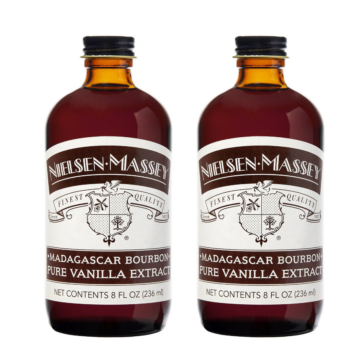 Nielsen-Massey Madagascar Bourbon pure vanilla extract 2-pack