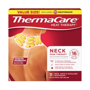 ThermaCare neck wrist and shoulder heat wraps 11 count