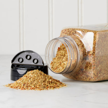14.5 oz organic seasoning container from Kirkland Signature