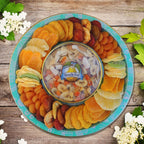 Vacaville dried fruit and tropical medley spring tin tray
