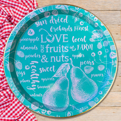 Shareable dried fruit gift tray in spring packaging
