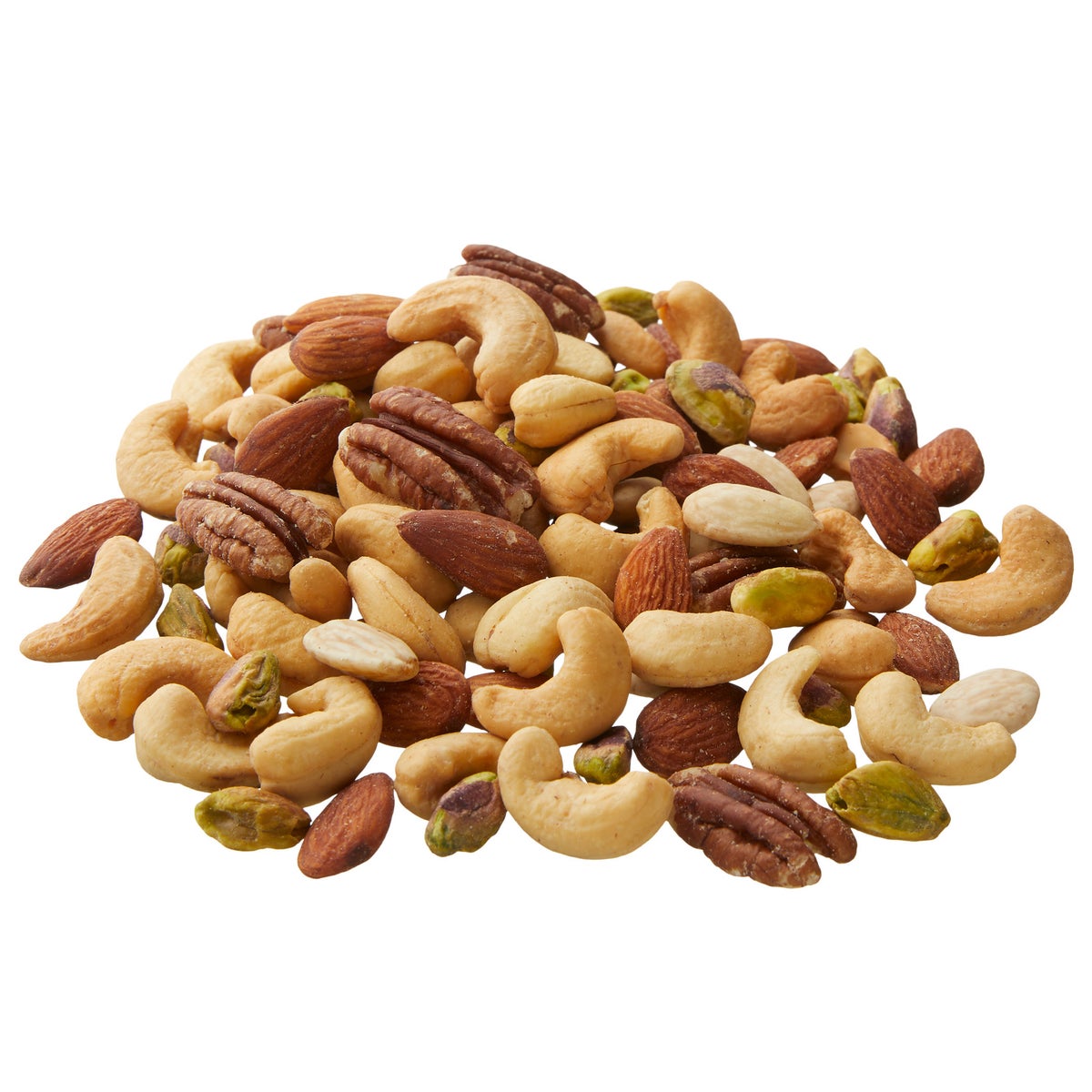 Resealable pouch of Kirkland Signature mixed nuts