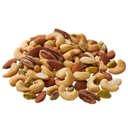 Resealable pouch of Kirkland Signature mixed nuts
