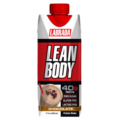 Labrada Lean Body chocolate protein shake bottle