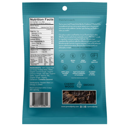 Prevail grass fed beef jerky multi-pack