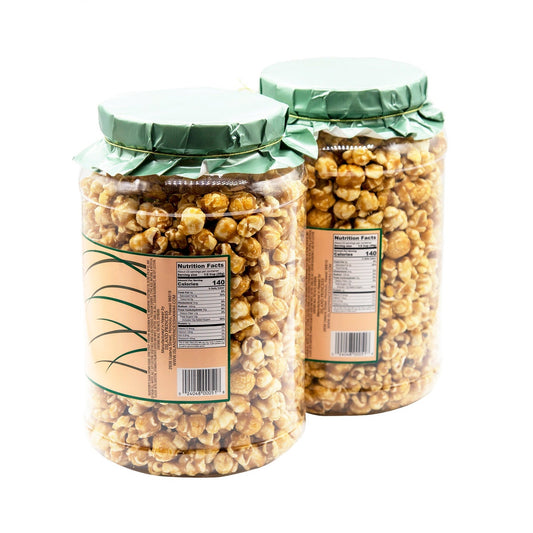 Hawaii-made macadamia popcorn crunch snack