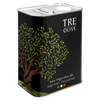 TRE Olive 2 liter early harvest extra virgin olive oil tin