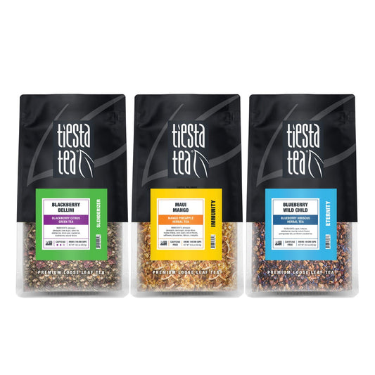 Tiesta Tea loose leaf herbal tea variety pack