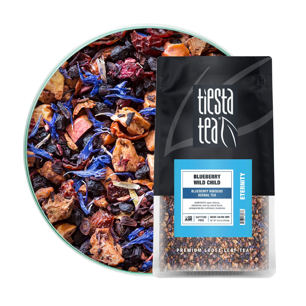 Blackberry Bellini loose leaf tea bag