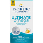 Ultimate Omega 180-softgel supplement bottle