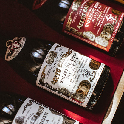 Premium Giusti balsamic vinegar assortment
