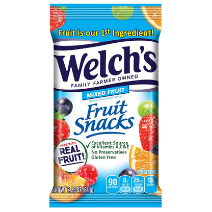 Welch's no preservatives fruit snacks