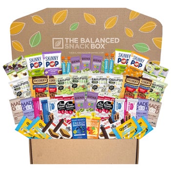 The Balanced Company healthy snack box 50-piece variety pack