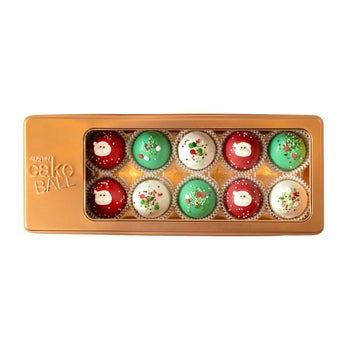 Austin Cake Ball Christmas Collection 12 cake balls holiday gift set
