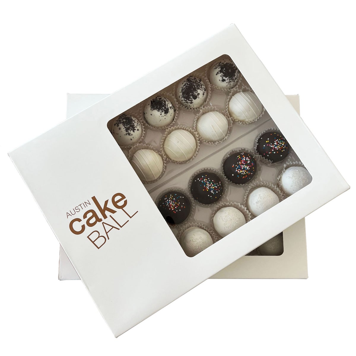Party dessert cake ball assortment by Austin Cake Ball