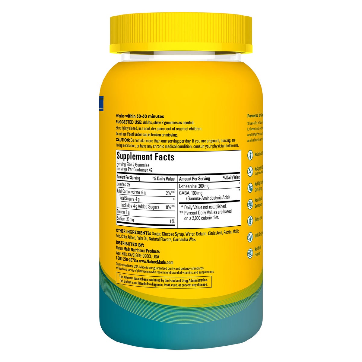 Nature Made Wellblends gummies supplement packaging